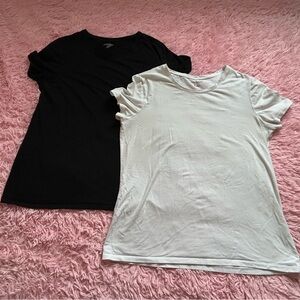 Amazon Essentials Classic Black and White Short Sleeve Tees